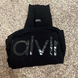 CK cropped hoodie